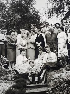 Familientag in Buchholz in der Nordheide, 1958